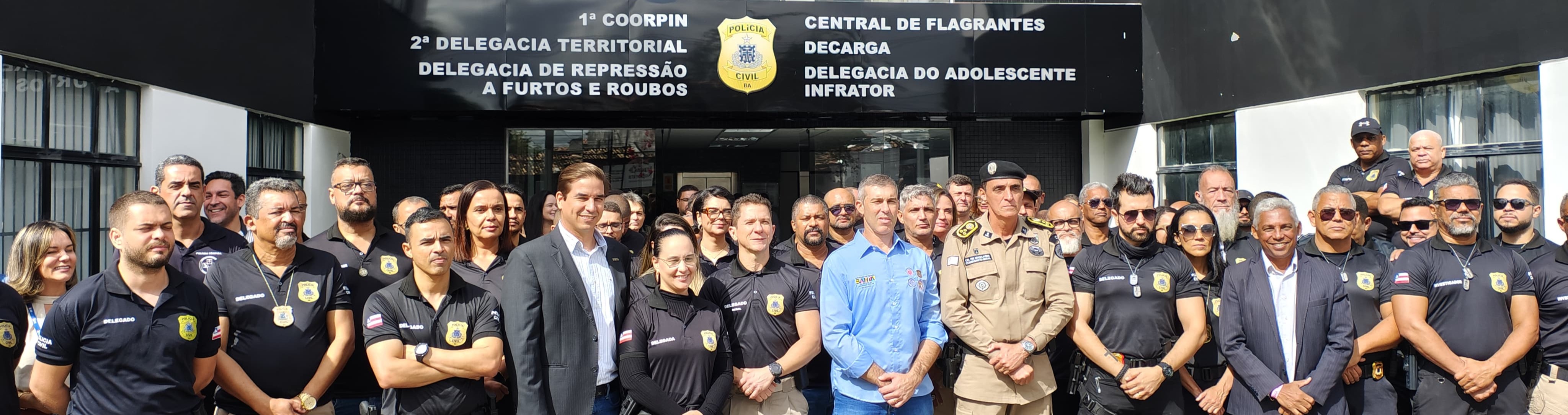 Complexo de Delegacias de Feira de Santana implanta projeto Aqui Tem SAC